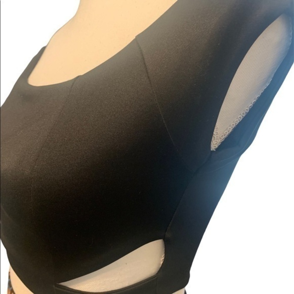 Zara White and Black Collection Cropped Top - Picture 3 of 8
